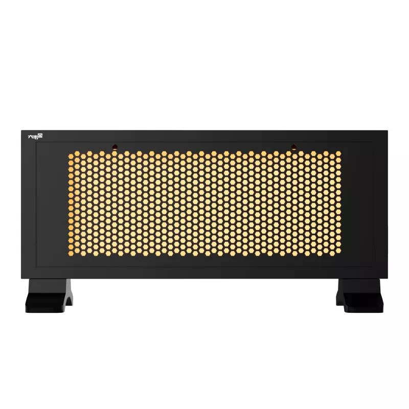 Черный портативный дальний инфракрасный графен нагреватель Черный портативный дальний инфракрасный графен нагреватель